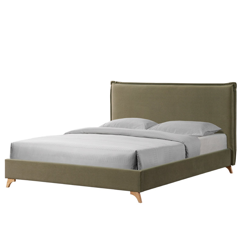 Base de lit Pelham, Grand, Bouclé olive