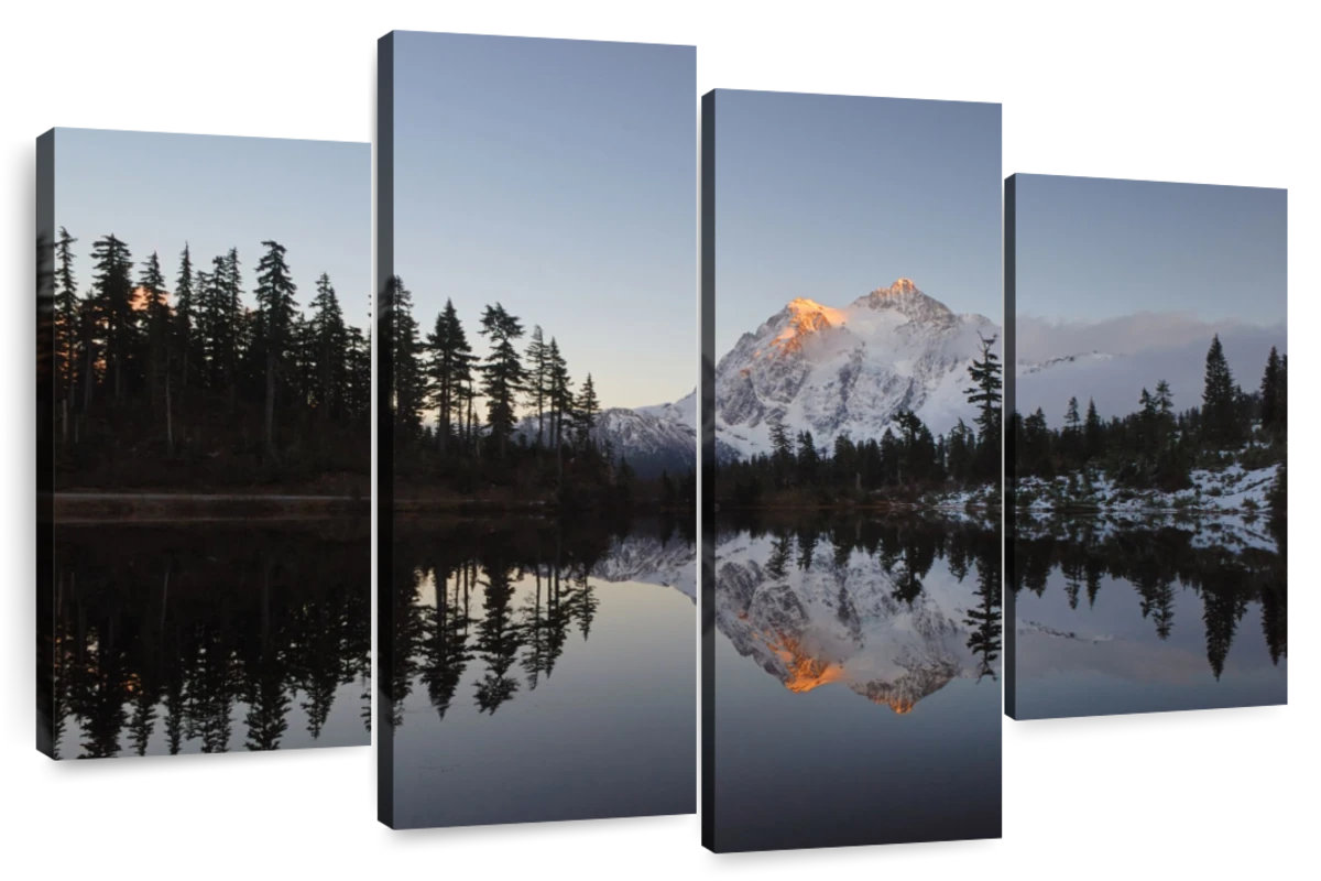 Millwood Pines Alvord Picture Lake Sunset | Wayfair