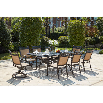 Lauri Powder Coated Aluminum Outdoor Chair