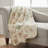 Greenland Home Fashions Bliss Ivory Throw, 50x60 Inches-23992277