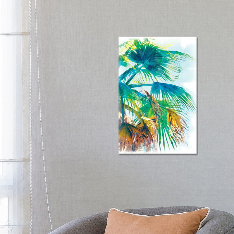 Tropical Glow I 1 Piece Wrapped Canvas Painting, 66.04 cm H x 45.72 cm W x 1.91 cm D