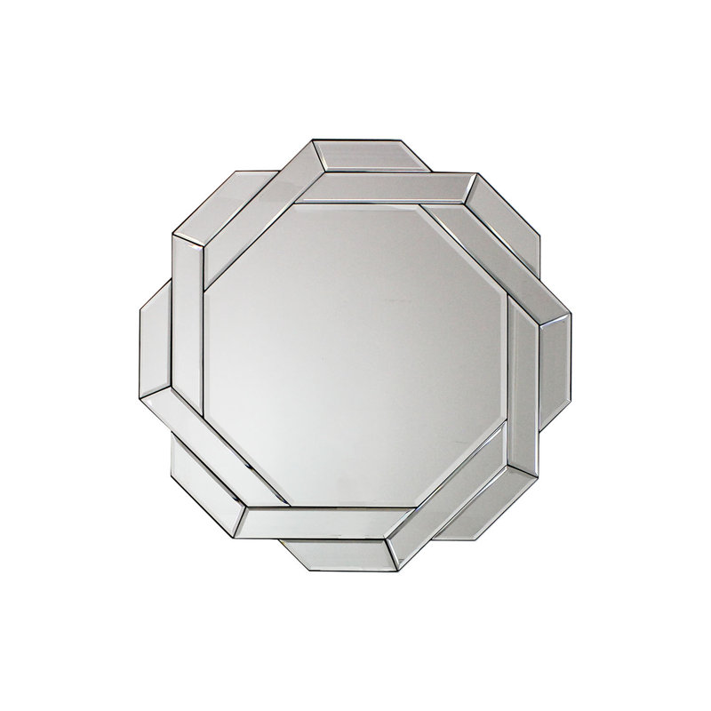Miroir mural Quamine, 34 po x 34 po