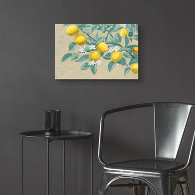 «Lemon Branch» par Wellington Studio, art mural en verre acrylique