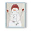 Festive Snowman III, reproduction encadrée - bois massif-923069230-923069270