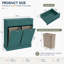 Armoire poubelle inclinable Havant-120951013