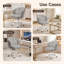 Blue Elephant Velvet Task Chair-863808261