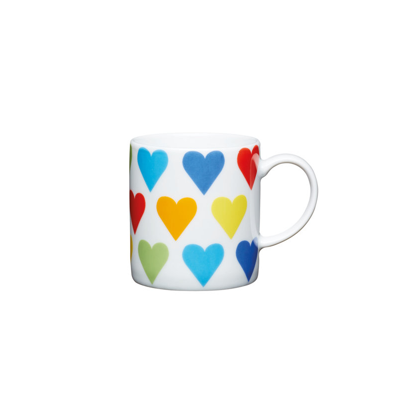 Hearts 6 Piece Mug Set