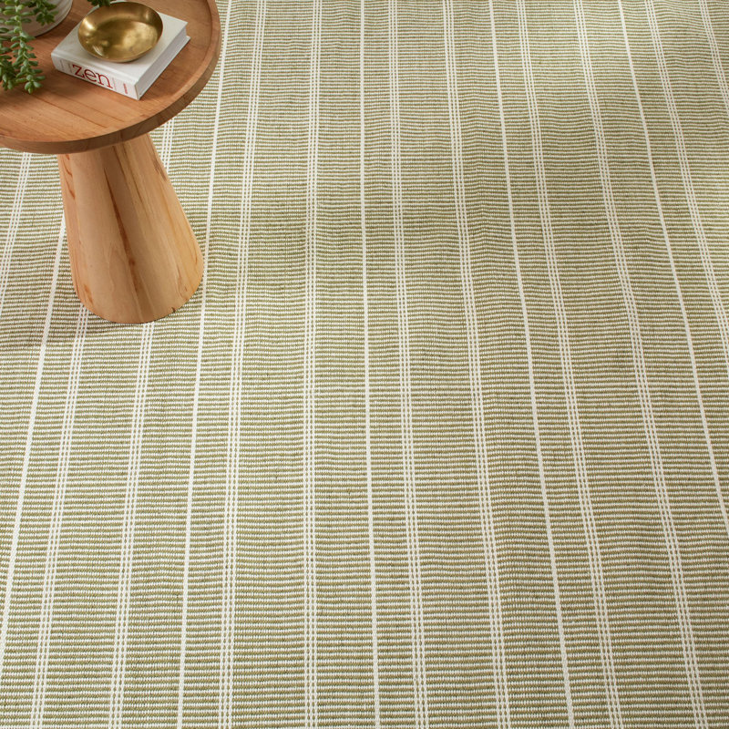 Samson Sage Handwoven Indoor/Outdoor Rug, Rectangle 5' x 8'