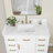 Gavino 42" W Single Bathroom Vanity Set with Mirror-773843788