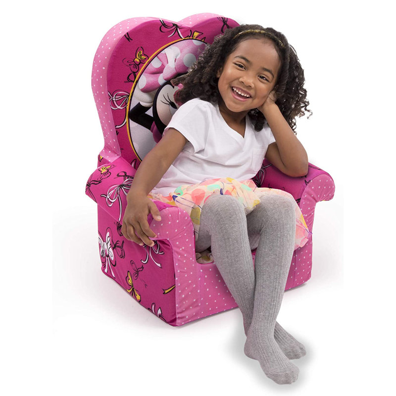 Kids 7'' Foam Chair Chair and Ottoman