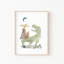 «Dinosaur Art Print», ensemble d'impressions sans cadre