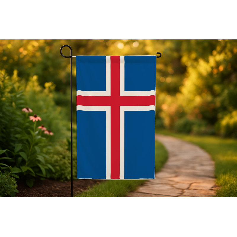 Drapeau islandais — Drapeau d'extérieur