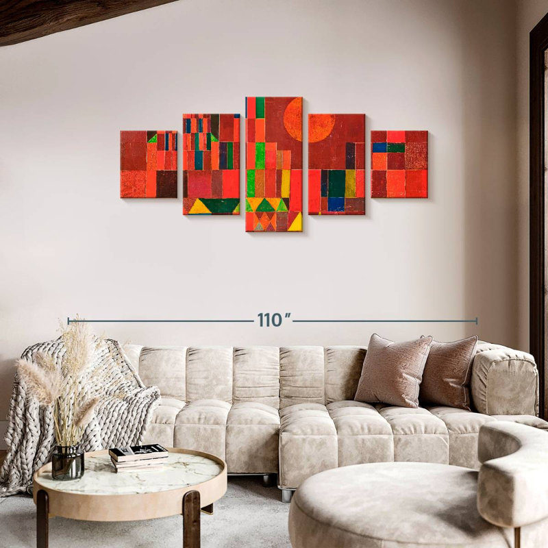 Geometric Wallie, H 36 po x l 80 po