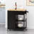 Burnell 32.5 " W Kitchen Cart-1295670550