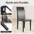 Anders Upholstered Dining Chair With Metal Legs-791629753-791629755