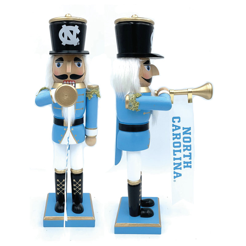 Casse-noisette NCAA College Spirit, Tar Heels de la Caroline du Nord UNC