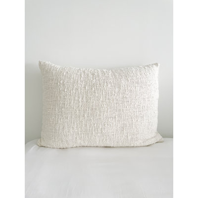 Cozy Textured Cotton Reversible Pillow Cover