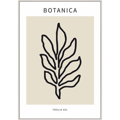 Foglia Botanica 3 Print by Romina Gadler