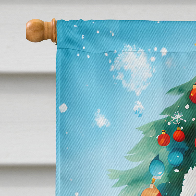 Double Sided Polyester Christmas, 40'' H x 28'' W