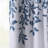 Huntleigh Printed Faux Linen Room Darkening Curtains for Bedroom & Living Room Large Window Single Panel Drape-1368330689