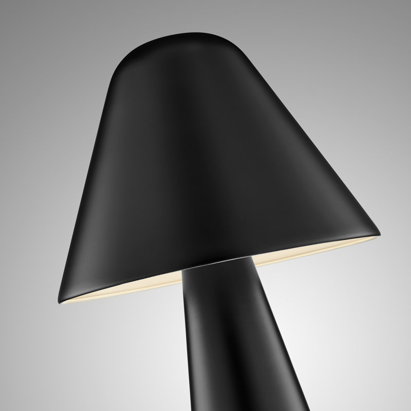 Lampe de table Muga, Noir, Noir