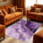 Purple Agate Gold carpet-easy to clean, machine-washable, soft and comfortable; suitable for door mats, kitchens, living rooms, bedrooms, corridors, and laundry areas. Easy to clean, durable carpet for home decoration.-355133756