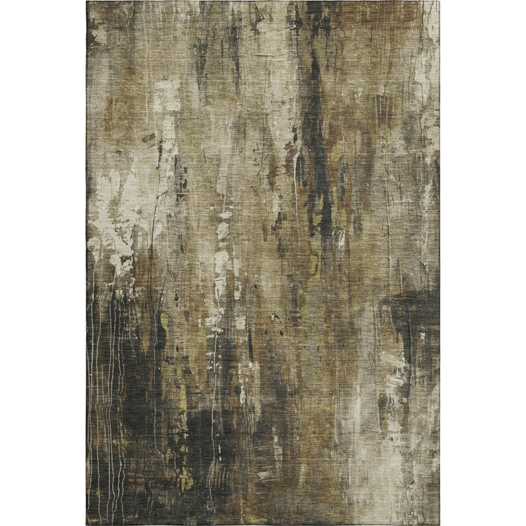 Premium Machine Washable Strinko AMF1683 Modern Rug