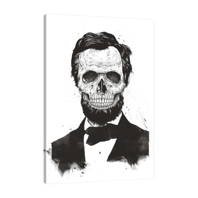 « dead lincoln », reproduction d’impression sur toile
