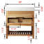 Ensemble de meuble-lavabo simple 36 po avec comptoir en quartz blanc, dosseret, entièrement assemblé Gurs Peace