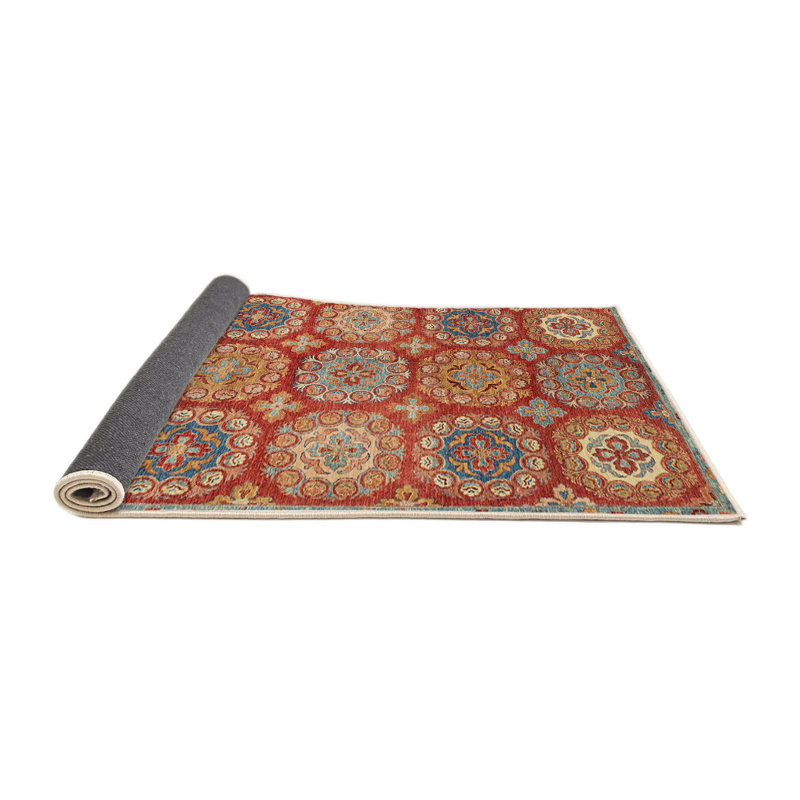 Abstract Indoor Rug, Round 5'