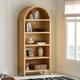 Bookcase Storage Display Cabinet With 5 Shelves