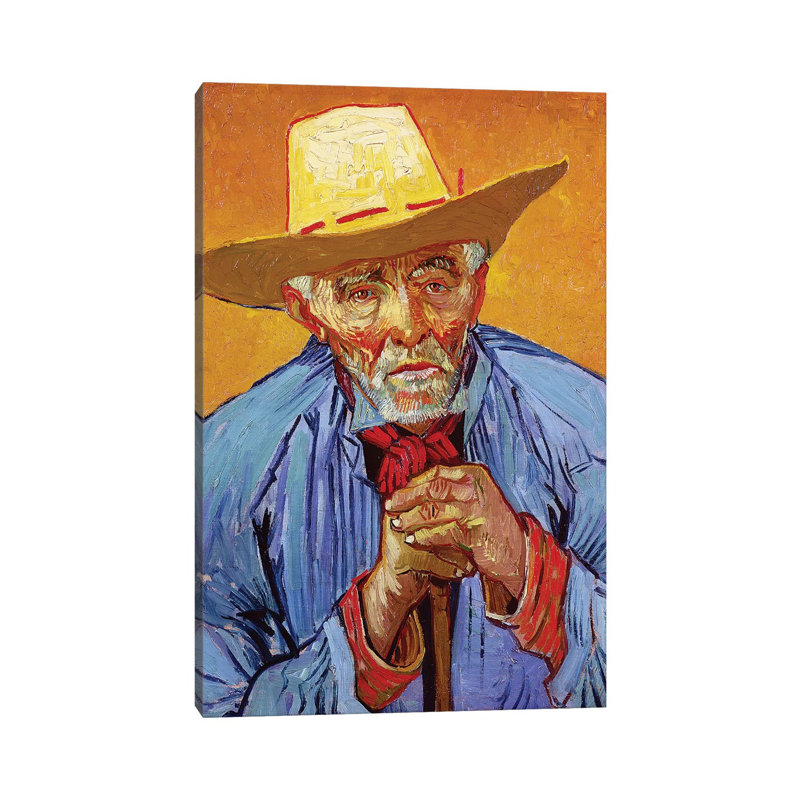 Portrait Of Patience Escalier, 1888 by Vincent Van Gogh - Wrapped Canvas Gallery-Wrapped Canvas Giclée