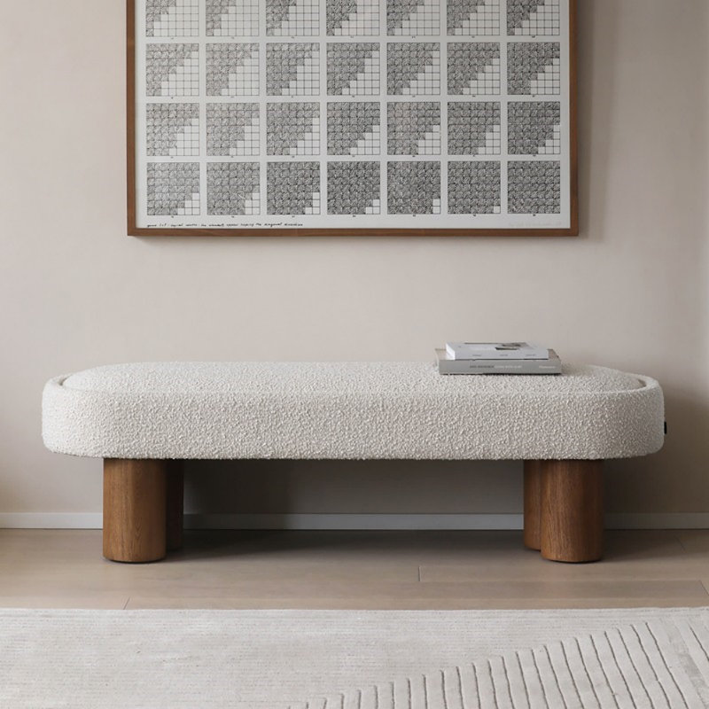 Banc rétro de style français