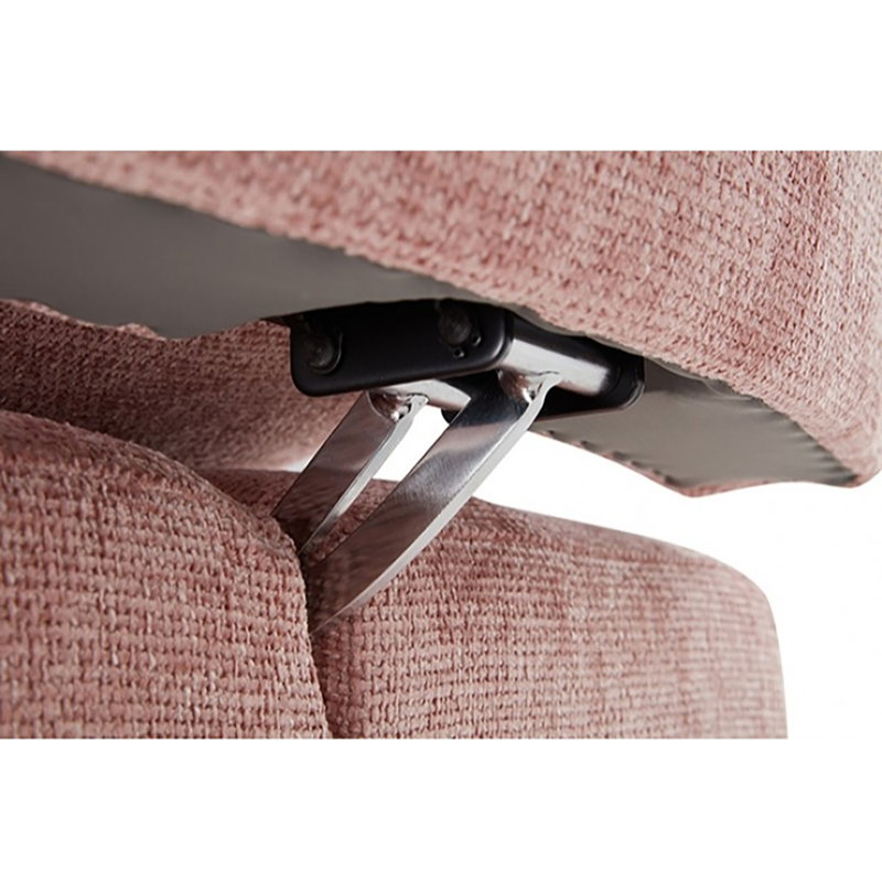 Joreen 5-pcs Modular Sectional, Joreen PInk Chenille