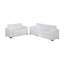 Mobilier de salon rembourré en velours côtelé Classic-2098509408