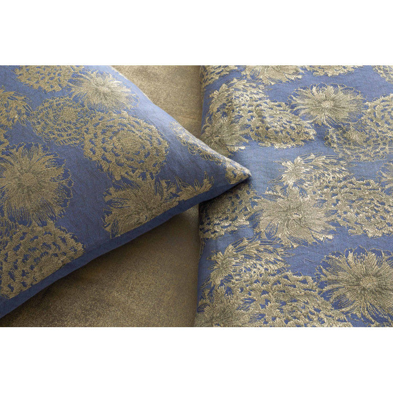 Chrysanthemum Square Pillow Cover & Insert