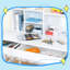 Bureau moderne moderne classique, bureau pour enfants, bureau en bois massif, ensemble de chambre familiale et chaise, compact, multi-espaces disponibles, multi-espaces de rangement-327123570