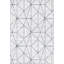 Tapis géométrique ivoire / gris Nuangola-517226179
