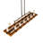 80" Long Grand Terrace 14 Light Oblong Chandelier