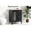 Meuble-lavabo de 24 po avec lavabo, bois massif et construction, noir, deux tiroirs, porte, tablette réglable, conception autoportante en verre céramique, style moderne, grand rangement en caoutchouc noir de 24 po, armoire