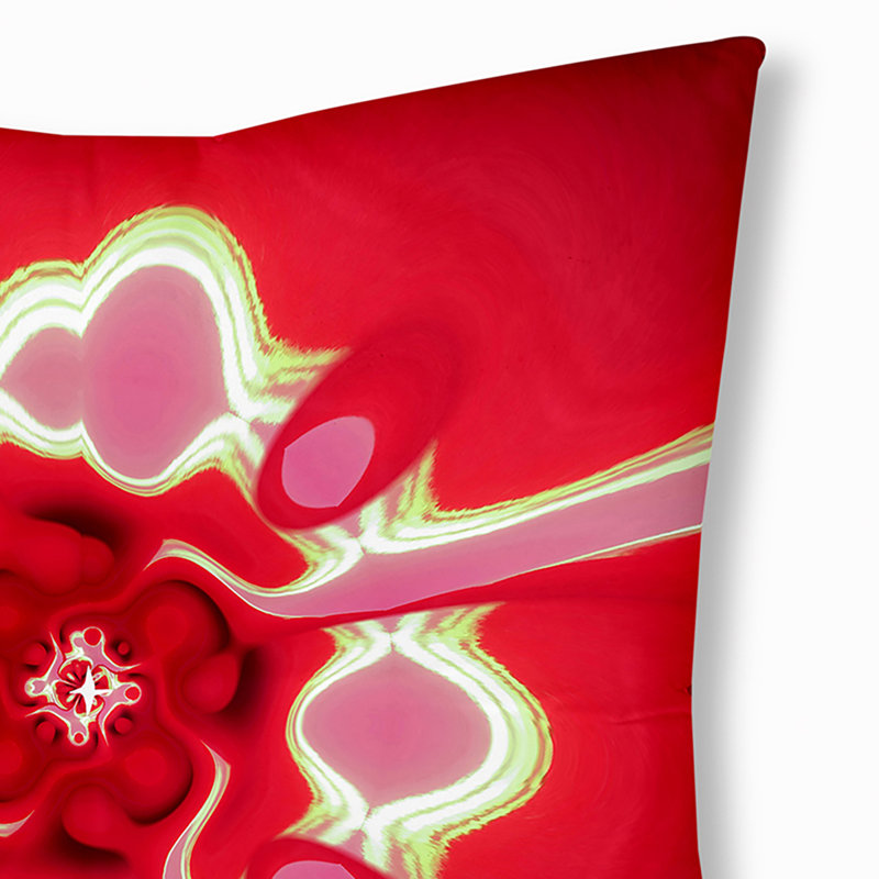 34_Bohemian & Eclectic Belle Design Tufted Floor Pillow, 26" x 26"