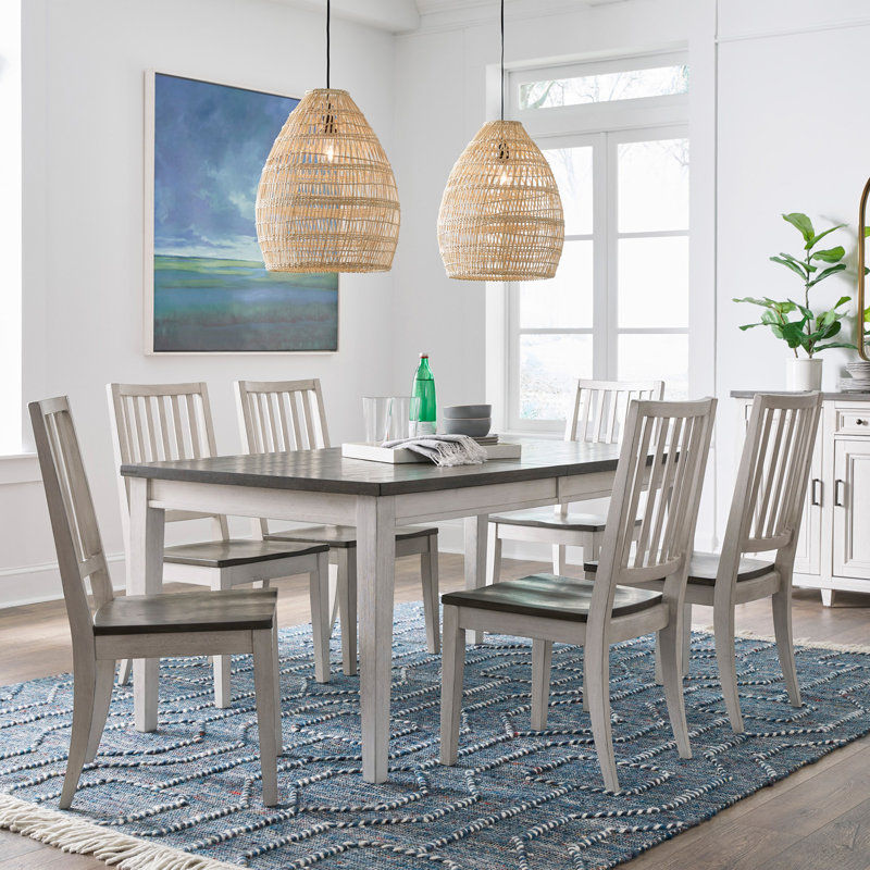 6 - Person Extendable Dining Set, 30”H x 66”L x 38”W