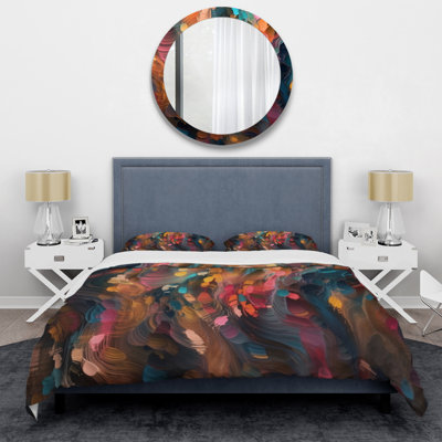 Ensemble de housse de couette Random Swirls