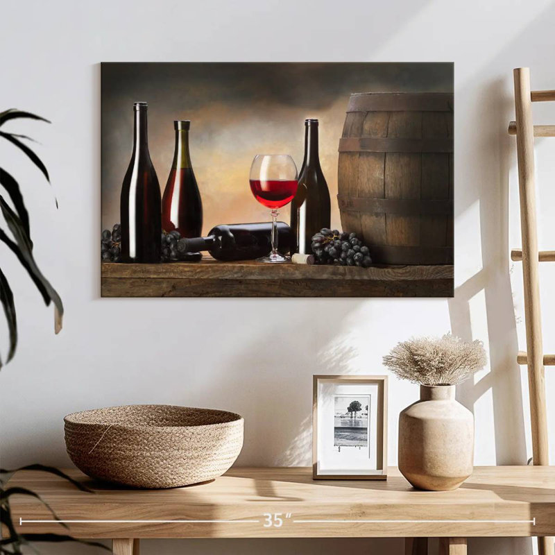 Yarlin Wine From The Cellar, 16" H x 24" W