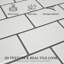 Carreaux muraux auto-adhésifs en vinyle à dosseret auto-adhésif l 11,8 po x P 11,8 po pour cuisine, dosseret de salle de bain, véhicule récréatif et décoration intérieure-130366209