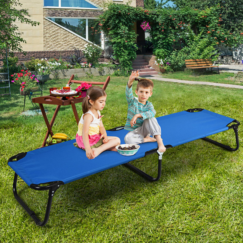 Cot, Blue