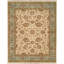 Wool Oriental Area Rug in Ivory/Light Blue-17654412