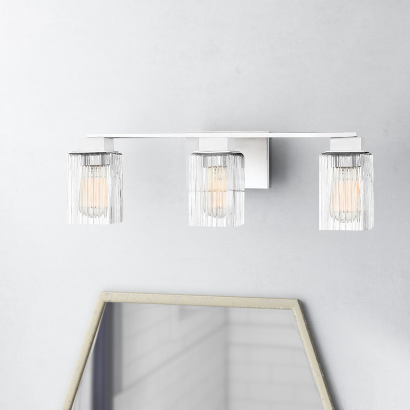 Alfrieda Dimmable Vanity Light, Polished Nickel