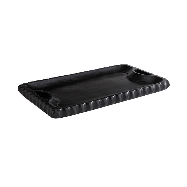Evans Solid Wood Decorative Tray