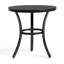 Table d'appoint ronde en métal Patio